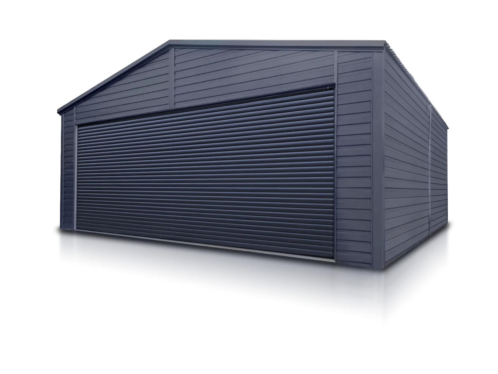 Blechgarage mit Rolltor Jois