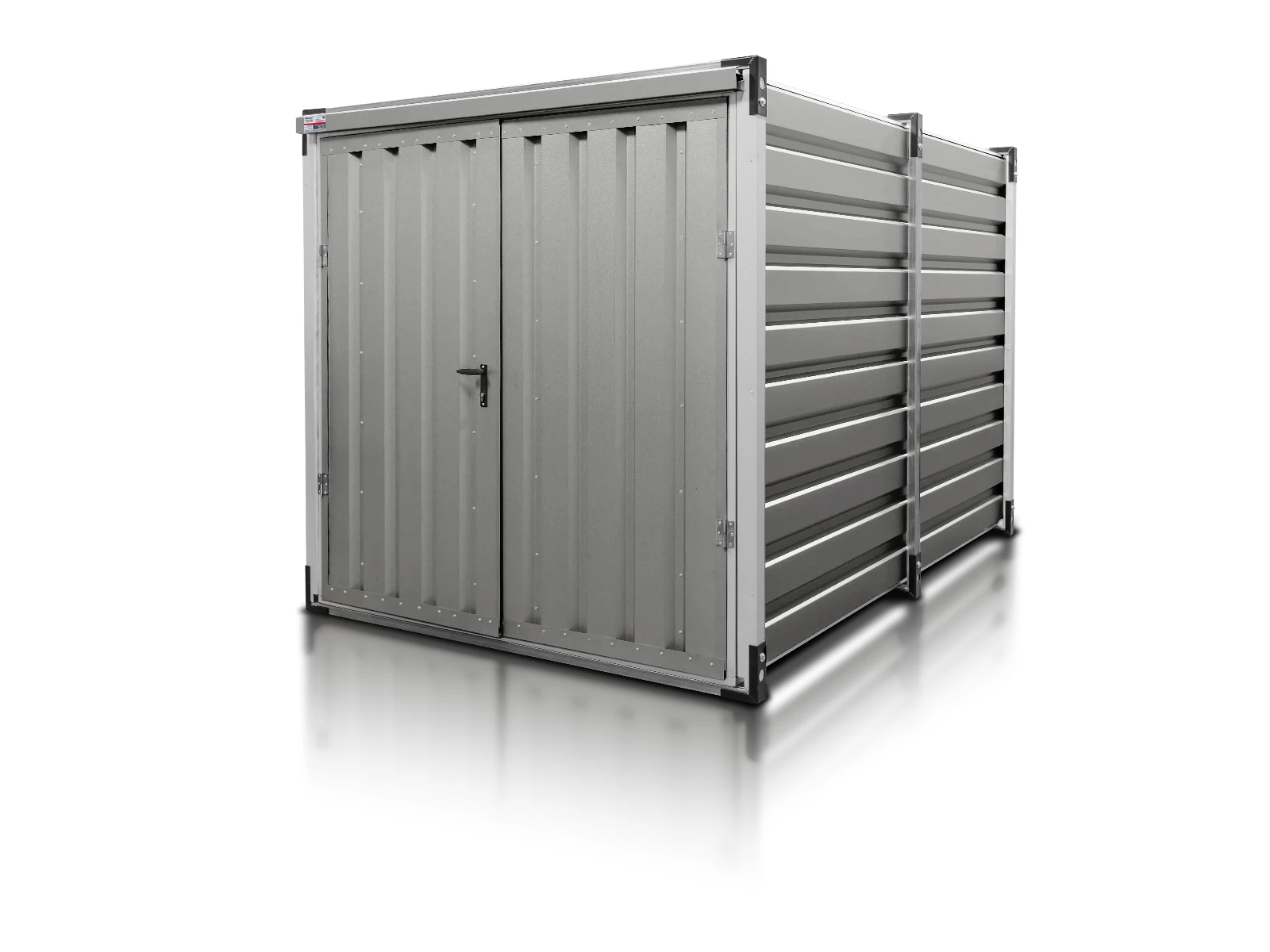 Lagercontainer 3m Silber