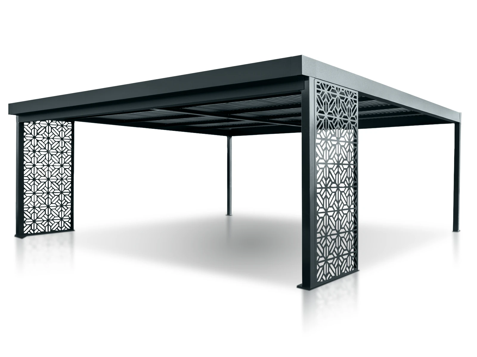 Carport mit Lochblech 3x3m