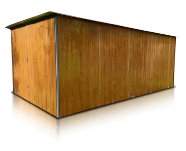 Einzelgarage aus Blech 300 x 500 cm Moderne