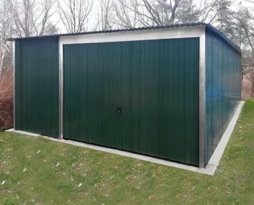 Einzelgarage aus Blech 400 x 500 cm Hersteller