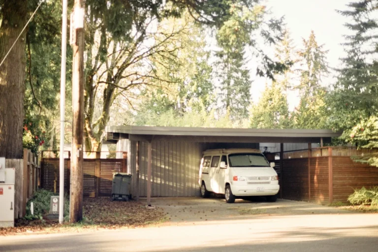 Errichtung eines Carports