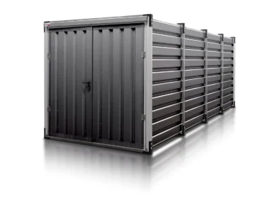 Lagercontainer 6 m Anthrazit RAL 7016