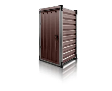 Lagercontainer 1.2 m Dunkelbraun RAL 8017